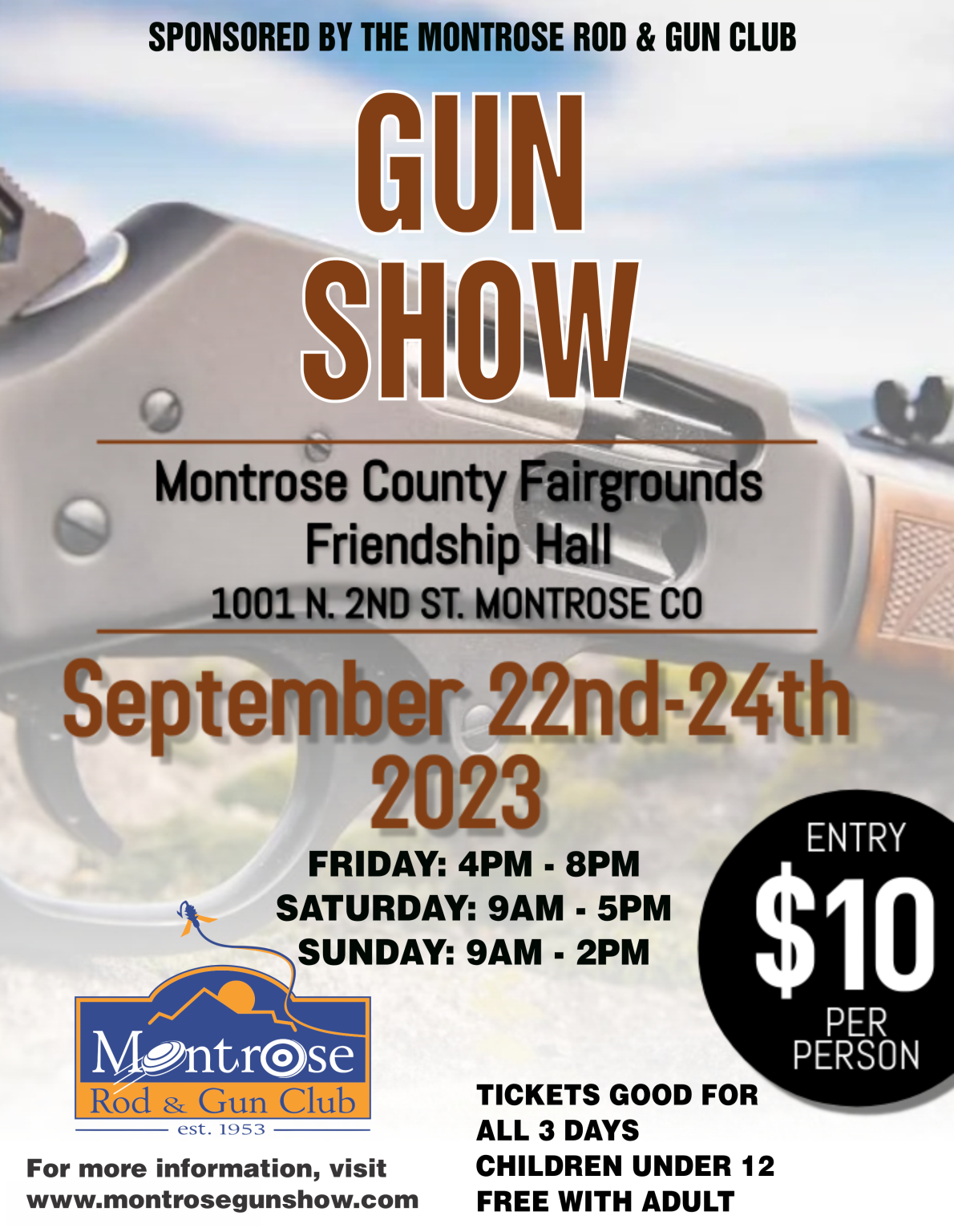 Montrose Gun Show Montrose Rod and Gun Club